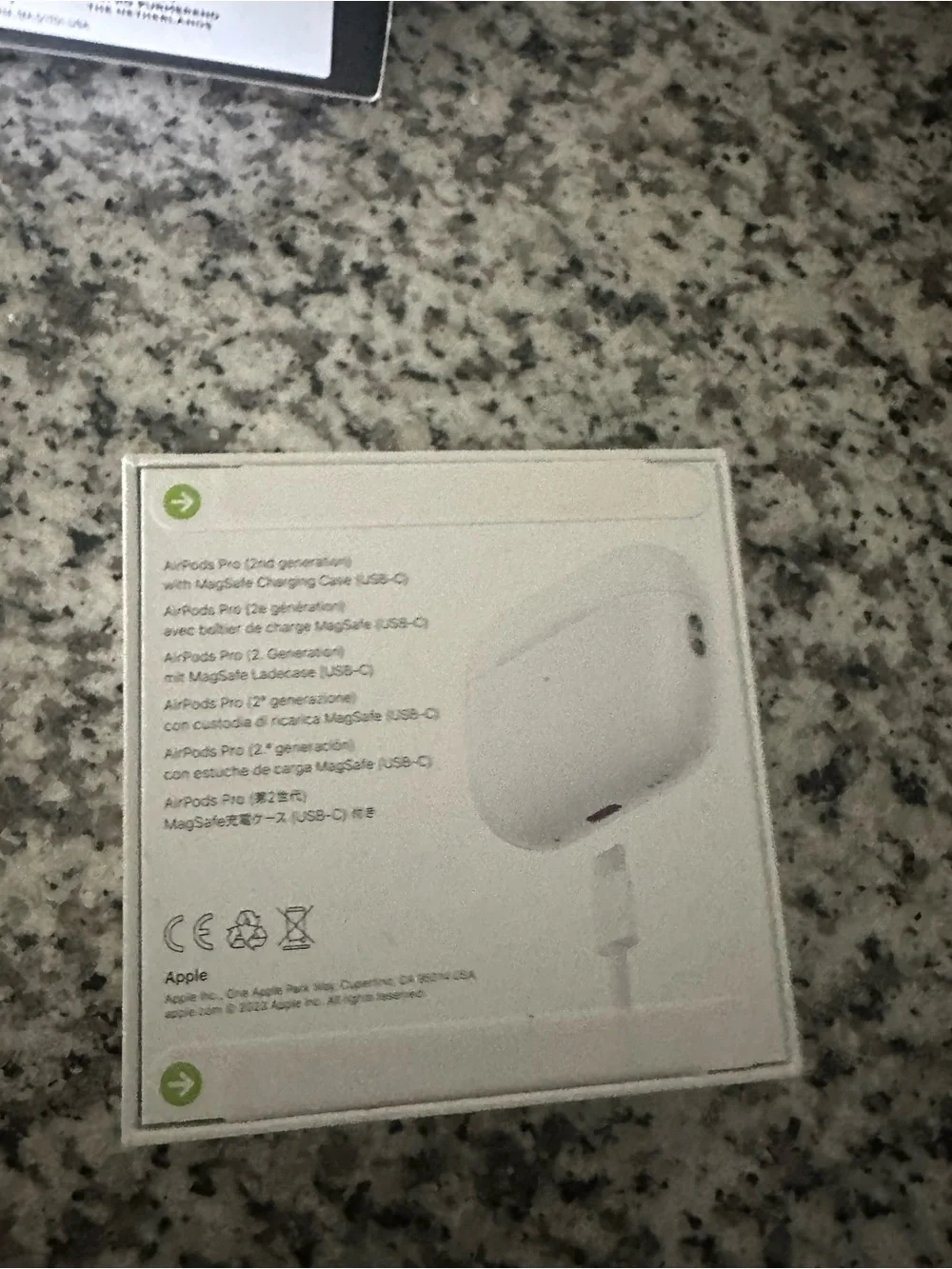 Apple AirPods 2 White Wireless Earbuds with Charging Case - New, Sealed Box